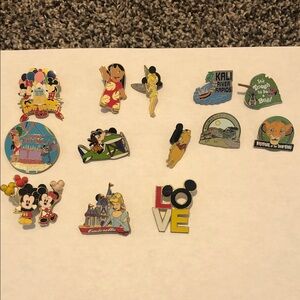 Disney Character Pin Collection